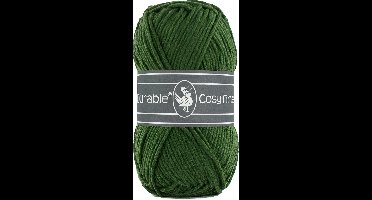 Durable Cosy Fine - acryl en katoen garen - Forest green, groen 2150 - 5 bollen