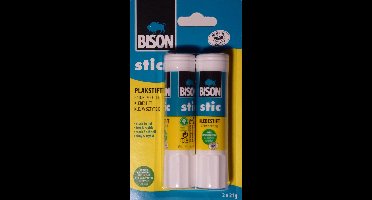 Bison lijmstift - zonder oplosmiddel - 2 stuks - 21 gram elk