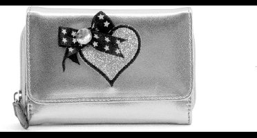 Zebra Trends Wallet M - Zilver Sterretjes