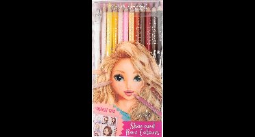 Depesche - TOPModel kleurpotloden in huid- en haartinten