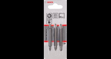 Bosch - DUBBELBITSETXH-TORS/PH1-3 - 3 stuks