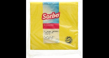 Sorbonettes geel 38x38cm 10 st