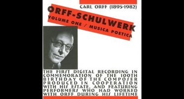 Various Artists - Orff Schulwerk Volume 1: Musica Poeti (CD)