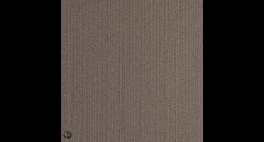 Dutch Wallcoverings Schuimvinylbehang uni - bruin
