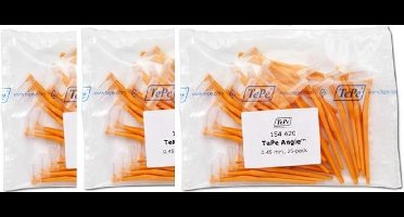 Tepe Angle Oranje 0,45mm 3 x 25 Stuks - Voordeelverpakking
