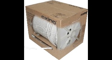Axing SKB08804 coax-kabel No Nee 250 m Wit
