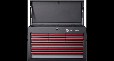 TOOLCRAFT 887090 Werkplaatswagen Kleur (specifiek): Grijs, Antraciet, Rood