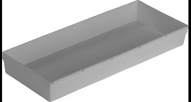 Curver Ladebakje - L 38 x B 15 x H 5 cm - Zilver