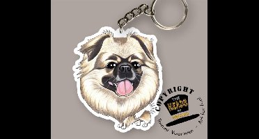 Sleutelhanger Hond Tibetaanse Spaniel