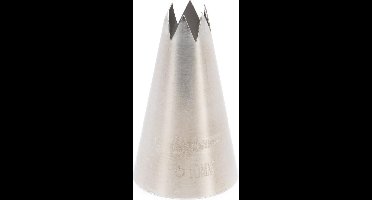Patisse Spuitmondje Ster 10 Mm Rvs Zilver