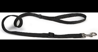 Beeztees - Hondenriem - Nylon - Zwart - 120-180 cm x 10 mm