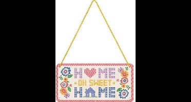 Nostalgic Art Metalen bord Hanging Home Sweet Home