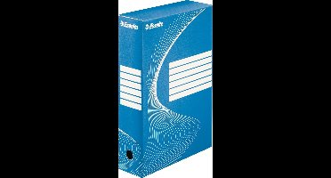 Esselte Boxycolor Archiefdoos - 80 x 352 x 250 mm - Blauw | 25 stuks