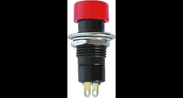DRUKSCHAKELAAR OFF-(ON) ROOD (R1821B/125)