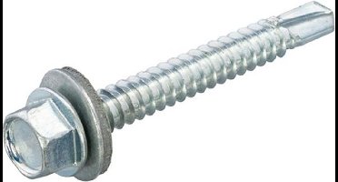 Dak & Gevel plaatschroef montageschroef staal, lengte 25mm, verzinkt