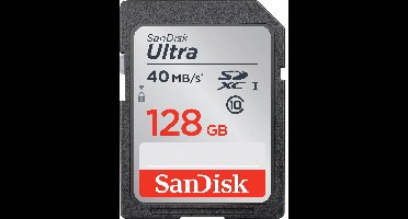 Sandisk Ultra SD kaart 128 GB