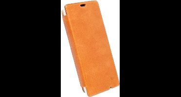Krusell - bruin Flipcover Kiruna voor de Nokia Lumia 520 / 525