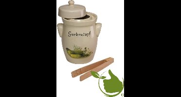 Augurkenpot keramiek, 5 liter