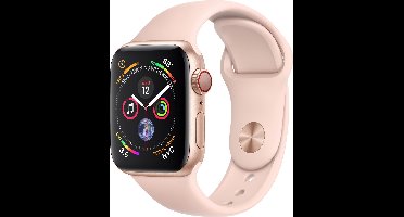 Apple Watch Series 4 GPS - Cellular - Smartwatch dames - 40 mm - Roze