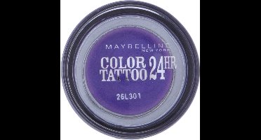 Maybelline New York - Color Tattoo 24H - 15 Endless Purple - Paars- Langhoudende Crème Oogschaduw - 53 gr.