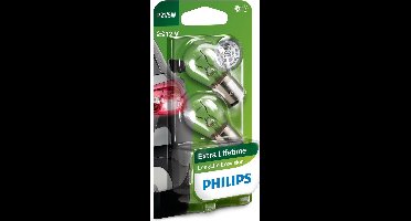Philips Binnenverlichting P21/5w Longlife Ecovision 12v 2 Stuks