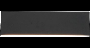 TRIO CONCHA - Wandlamp - Antraciet - incl. 2x SMD 6 W - Lichtbron niet vervangbaar - Niet dimbaar - Badkamerverlichting