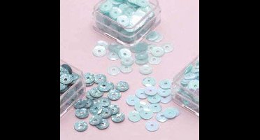 Trio Pailletten 6mm Mint