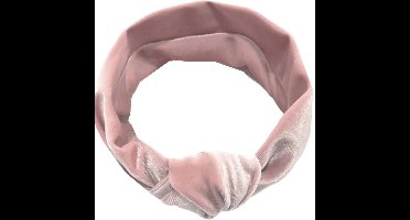 Hiden - Baby Velvet Hoofdband - Haardecoratie - Beauty & Verzorging | Licht Roze