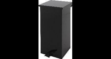 Pedaalemmer Carro-Kick zwart 55 liter vuurbestendig