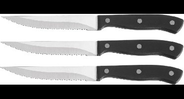 Homey's CASA Steakmes - 3st. rvs/POM - microkartel - blister