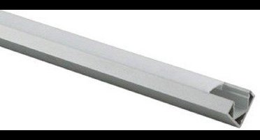LED Profiel ALU 45 1m + opaal kap
