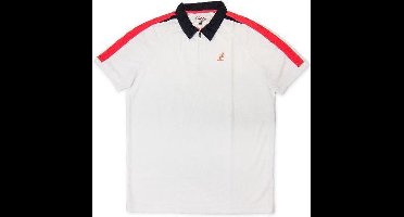 Australian Tennis Polo Game - Wit -Roze - Zwart - Maat XL (54)