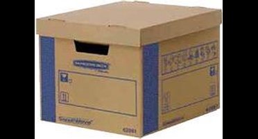 Fellowes Smoothmove Prime - Verhuisdoos - Standaard - 47.5L (FSC) - 5 stuks