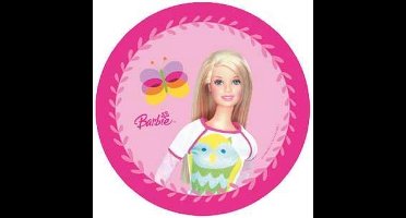 Barbie papieren bordjes - 10 stuks