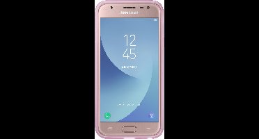 Samsung jelly cover - roze - voor Samsung Galaxy J3 2017