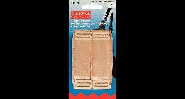 Goldzack Schouderbandkussentje - 30 mm - beigeig - 2 stuks