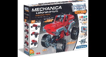 Clementoni Wetenschap & Spel Mechanics - Monster truck - Constructie Speelgoed - STEM Speelgoed - Vanaf 8 jaar
