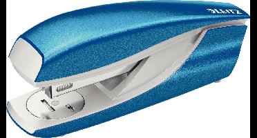 Leitz WOW Nietmachine - Nietapaciteit Van 30 Vel - Inclusief Nietjes - Ideaal Voor Thuiskantoor - Blauw