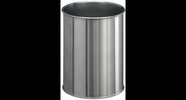 Papierbak Durable 3372 23 15liter Rond Rvs