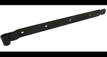 Hs deurbuffer l=55mm z/rubber