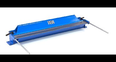 HBM 1,2 × 730 mm kantpress / tryckbroms – Manuell plåtbock för exakt bockning av metallplåt - Sitsvinkel: 0 - 90 grader - Vikt: 20 kg