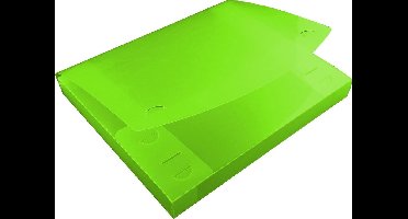 EXXO-HFP #36536 - Handige A4XL Documentenbox - Lime groen - 2 Stuks