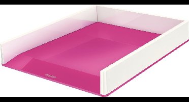 Leitz WOW Brievenbak - Roze/Wit