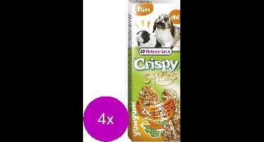 Versele-Laga Crispy Sticks Konijn&Cavia - Konijnensnack - 4 x Wortel