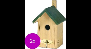 Wildbird Nestkast Little Rock - Broeden - 2 x 22x12x11 cm