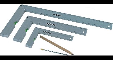 Brüder Mannesmann M81210 0418002 Blokhaakset Set van 5 stuks