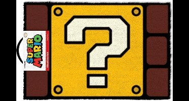 Nintendo Super Mario Question Mark Block - Deurmat