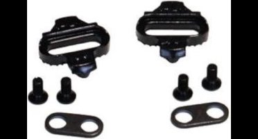 Vwp Schoenplaatjes Spd Shimano Systeem Zwart Per Set