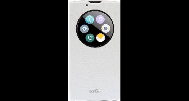 LG Quick Circle Cover CCF-600 - Hoesje voor LG G4c - Wit