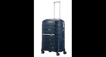 Samsonite Koffer - Flux Spinner 68/25 Uitbreidbaar (Medium) Navy Blue